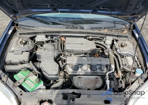 2002 Honda Civic Ex из США, поврежденный, VIN 1HGEM22922L096959